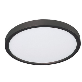 Edge Round LED Flush Mount in Black (162|EGRF06LAJD3BK)