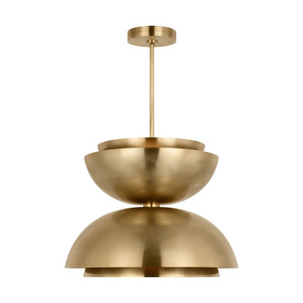 Shanti LED Pendant in Natural Brass (182|SLPD32227NB)