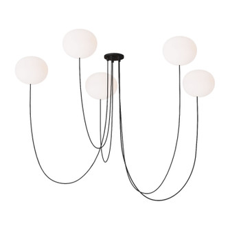 Helium LED Chandelier in Matte Black (182|PBCH36427OPB)