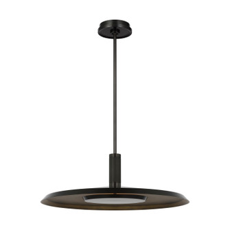 Saucer LED Pendant in Dark Bronze/Darkened Brass (182|AKPD17127BZ/DB)