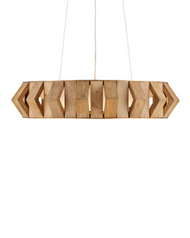 Plunge Collection One Light Chandelier in Toffee/Brass/White (142|9000-1147)