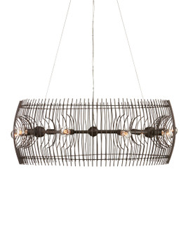 Endicott Chandelier Nine Light Chandelier in Bronze Gold (142|9000-1105)