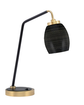 Desk Lamps One Light Desk Lamp in Matte Black & New Age Brass (200|59-MBNAB-4029)