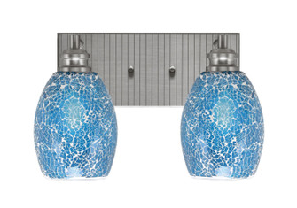 Edge Two Light Bath Bar in Brushed Nickel (200|1162-BN-5055)