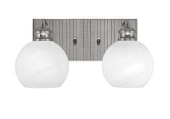 Edge Two Light Bath Bar in Brushed Nickel (200|1162-BN-4101)