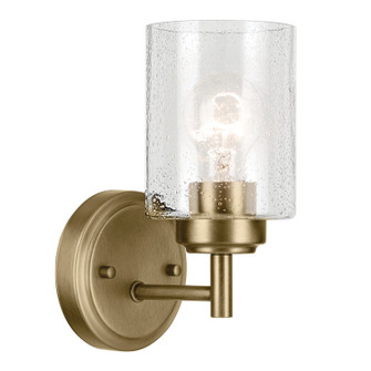 Winslow One Light Wall Sconce in Natural Brass (12|45910NBR)
