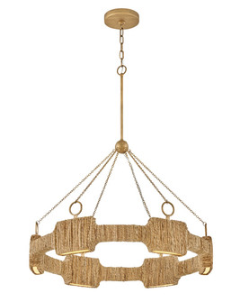 Raffi LED Chandelier in Burnished Gold (13|34106BNG)