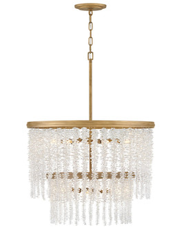 Rubina LED Chandelier in Burnished Gold (138|FR41495BNG)