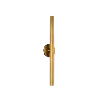 Mason LED Wall Sconce in Vintage Brass (347|WS90424-VB)