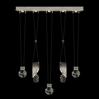 Aria LED Linear Pendant in Silver (48|100006-4-11444)