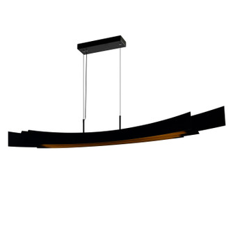 Candora LED Chandelier in Black (401|1698P72-101)