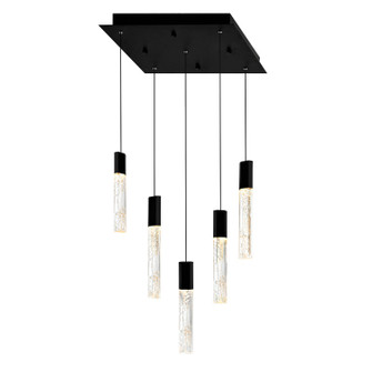 Greta LED Mini Pendant in Black (401|1589P12-5-101)