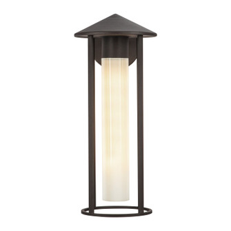 Tenko One Light Exterior Wall Mount in Bronze/Glossy Opal Glass (452|EW526318BZGO)