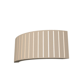 Slatted LED Wall Lamp in Organic Cappuccino (486|4039LED.48)