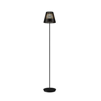 Living Hinges One Light Floor Lamp in Organic Black (486|3058.46)