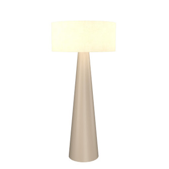 Conical One Light Floor Lamp in Organic Cappuccino (486|3004.48)