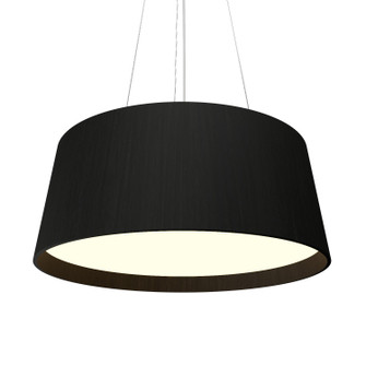 Conical LED Pendant in Organic Black (486|296LED.46)