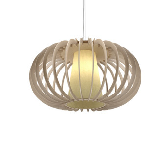 Stecche di Legno One Light Pendant in Organic Cappuccino (486|1489.48)