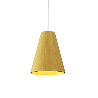 Conical One Light Pendant in Organic Gold (486|1483.49)