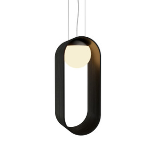 Sfera One Light Pendant in Organic Black (486|1466.46)