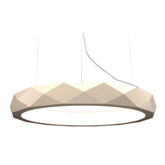 Facet LED Pendant in Organic Cappuccino (486|1357LED.48)