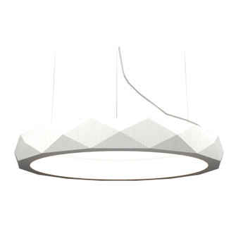 Facet LED Pendant in Organic White (486|1357LED.47)