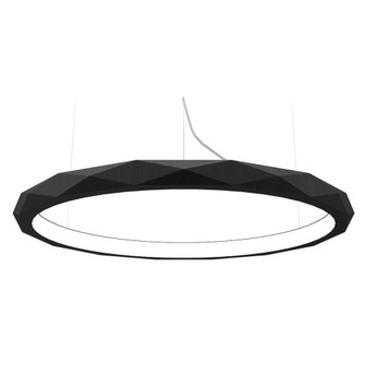 Facet LED Pendant in Organic Black (486|1354LED.46)