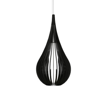 Cappadocia One Light Pendant in Organic Black (486|1310.46)