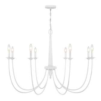 Stonecrest Eight Light Chandelier in Bisque White (51|1-1202-8-83)