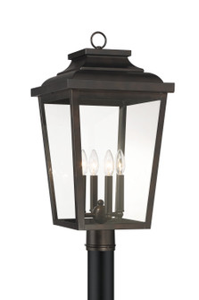 Irvington Manor Four Light Post Mount in Chelesa Bronze (7|72177-189-C)