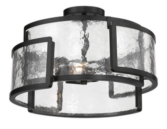 Bella Collina Three Light Semi Flush Mount in Coal (7|5265-66A)