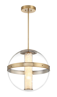 Divinely LED Pendant in Celeste Brass (7|3886-776-L)