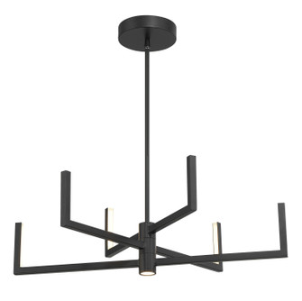 Articular LED Chandelier in Coal (42|P1476-66A-L)