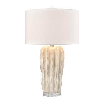 Genesee One Light Table Lamp in White Glazed (45|S0019-11140)