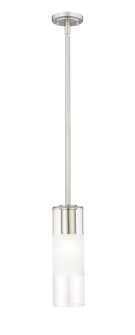 Alton One Light Pendant in Brushed Nickel (224|824P-ROD-BN)