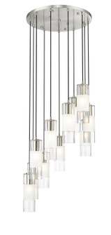 Alton 11 Light Chandelier in Brushed Nickel (224|824P-11R-BN)