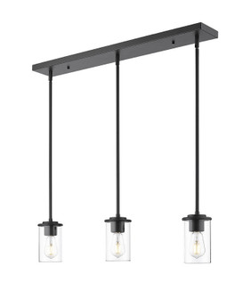 Thayer Three Light Pendant in Matte Black (224|742MP-3MB)