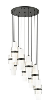 Cayden 11 Light Chandelier in Matte Black (224|1946P-11R-MB)