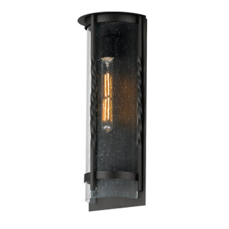 Foundry One Light Outdoor Wall Sconce in Black (16|30193CDBK)