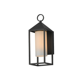 Aldous One Light Outdoor Wall Sconce in Black (16|30072SWBK)