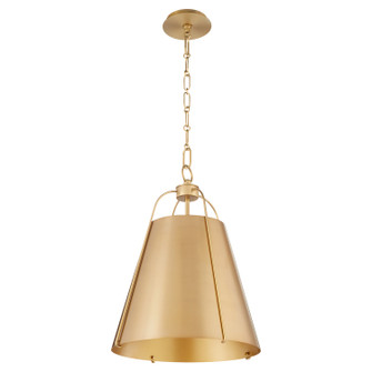 Jamie One Light Pendant in Aged Brass (19|861-1-80)