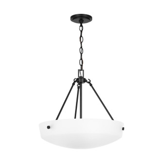 Kerrville Three Light Pendant in Midnight Black (1|6615203-112)