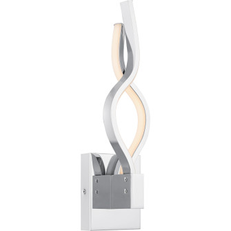 Isadora LED Wall Sconce in Polished Chrome (10|444BWLOIS)