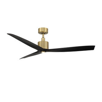 Spinster 60''Ceiling Fan in Soft Brass/Matte Black (441|FR-W2404-60L-SB/MB)