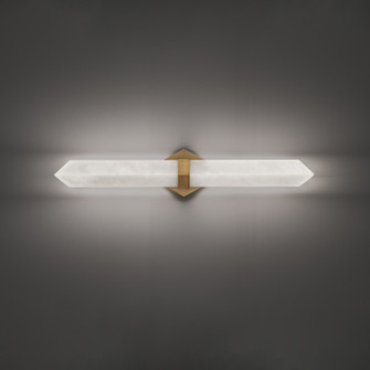 Javelin LED Bath Vanity in Aged Brass (281|WS-20428-AB)