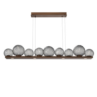 Gaia LED Linear Pendant in Oil Rubbed Bronze (404|PLB0092-0C-RB-S-CA1-L1)