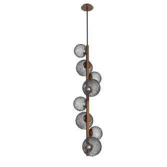 Gaia LED Pendant in Burnished Bronze (404|CHB0092-T8-BB-S-001-L1)