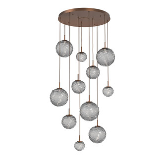 Gaia LED Pendant in Burnished Bronze (404|CHB0092-11-BB-S-C01-L1)