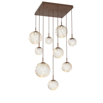 Gaia LED Pendant in Burnished Bronze (404|CHB0092-09-BB-A-C01-L3)