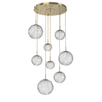 Gaia LED Pendant in Heritage Brass (404|CHB0092-08-HB-C-C01-L1)